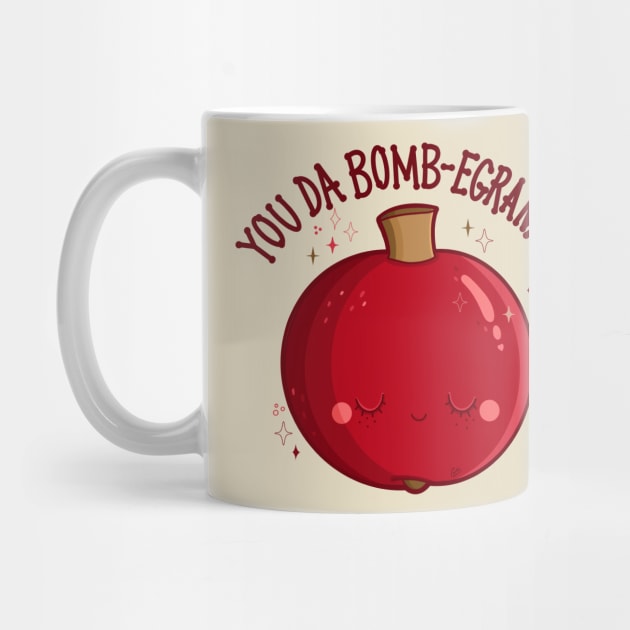 “You Da Bomb-egranate” Pomegranate by CyndiCarlson